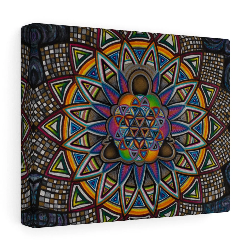 "Kaleidoscope of Consciousness" Canvas Print