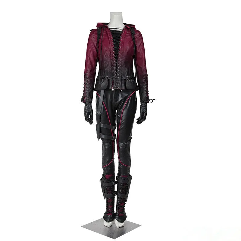 Red Arrow Speedy Thea Queen Cosplay Costume Outfit