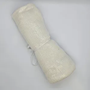 Remnant Beaded Georgette (K23474 1/Ivory)