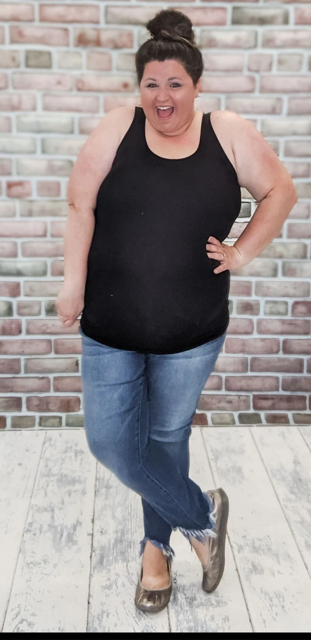 Reversible Wide Strap Long Tank (TONS OF COLORS!)