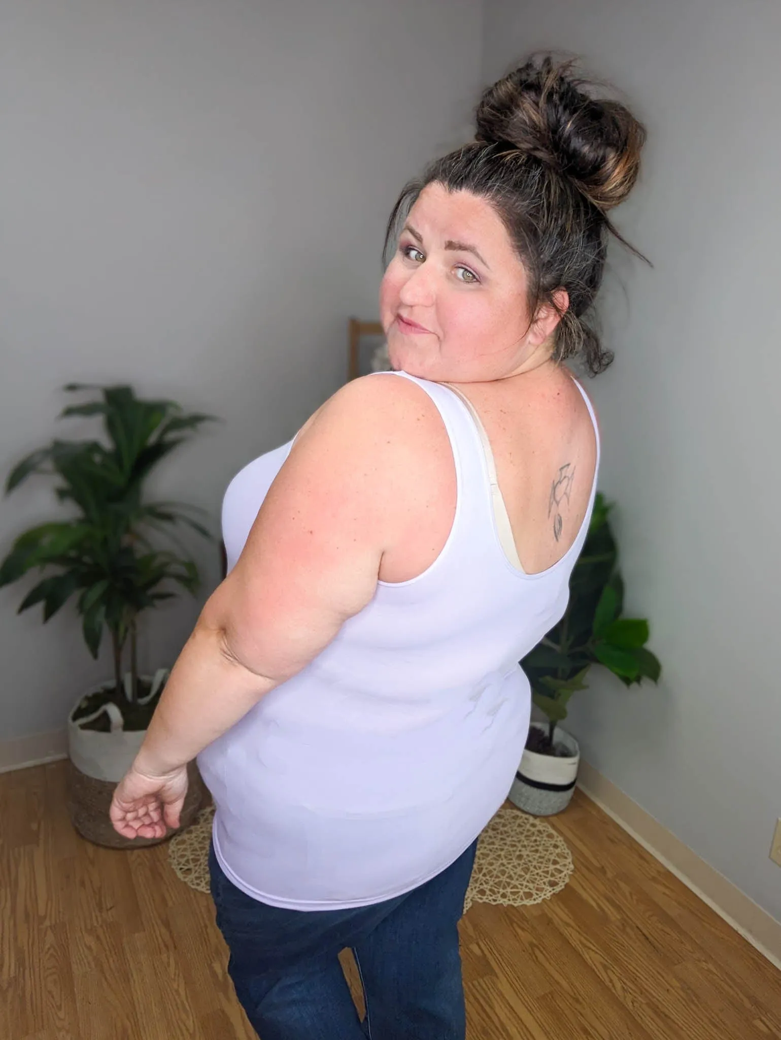 Reversible Wide Strap Long Tank (TONS OF COLORS!)