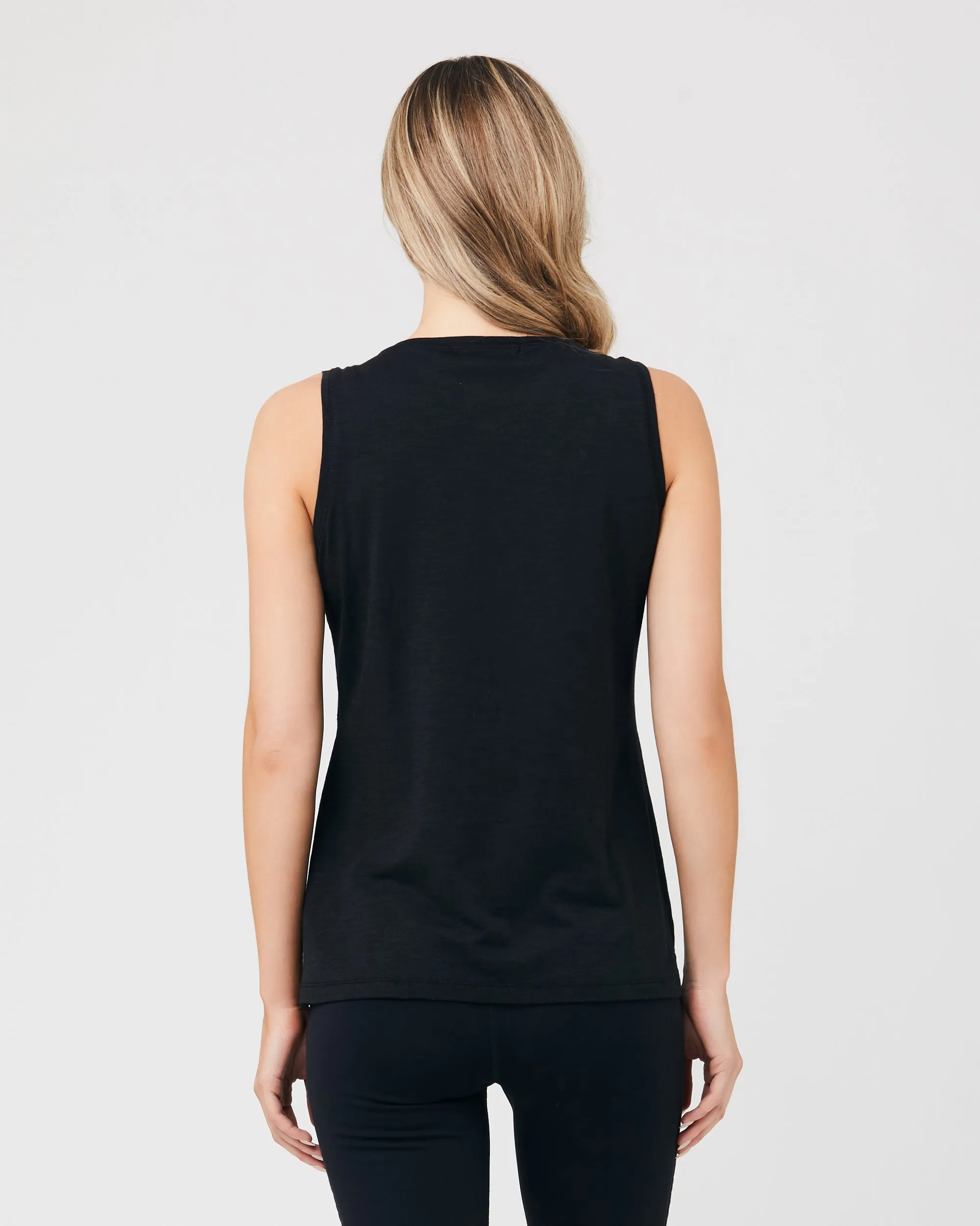 Richie Nursing Tank Black