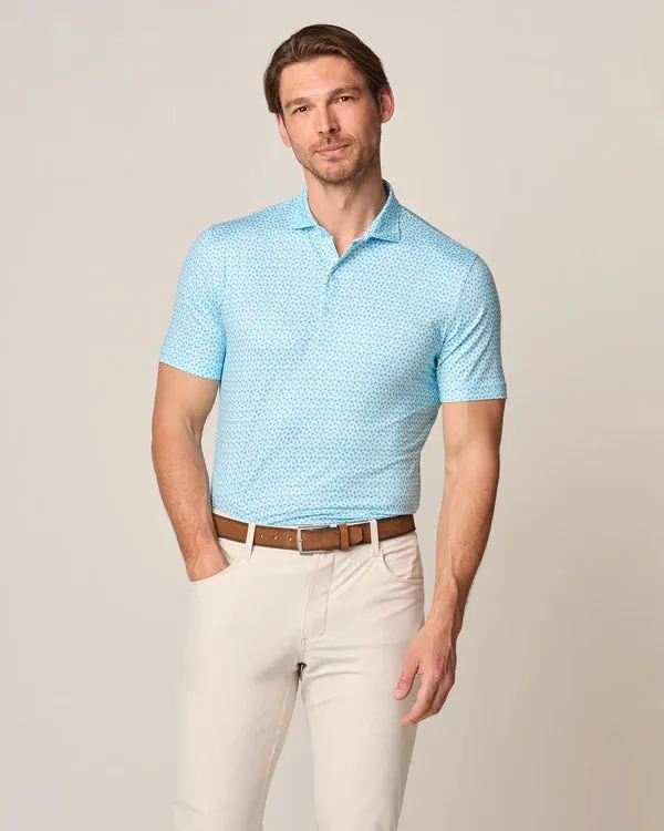 Riviera Woods Print Polo