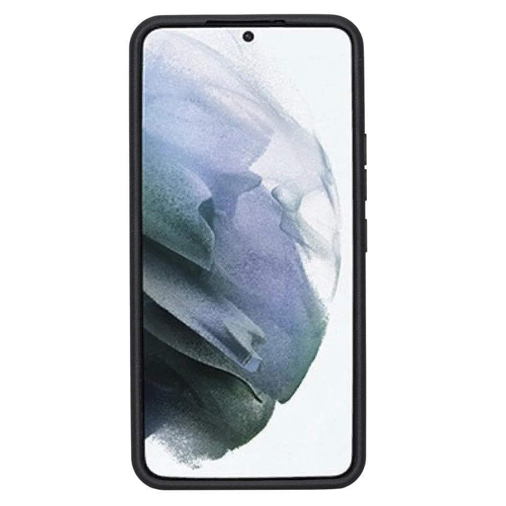 Samsung Galaxy S22 Series Genuine Leather Slim Back Cover Case with Card Holders