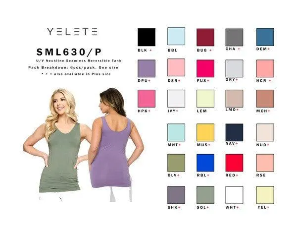 Seamless Tank in Light Mocha