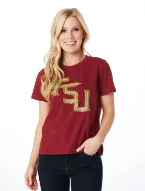 Sequin FSU Tee