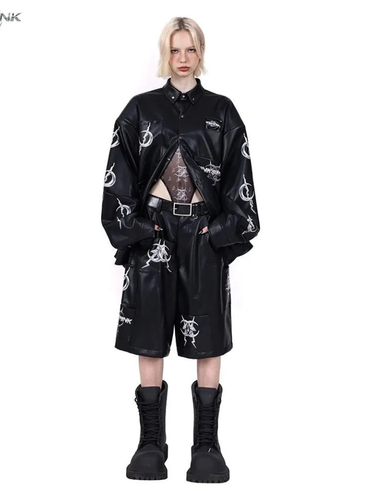 Shirt Leather Jacket