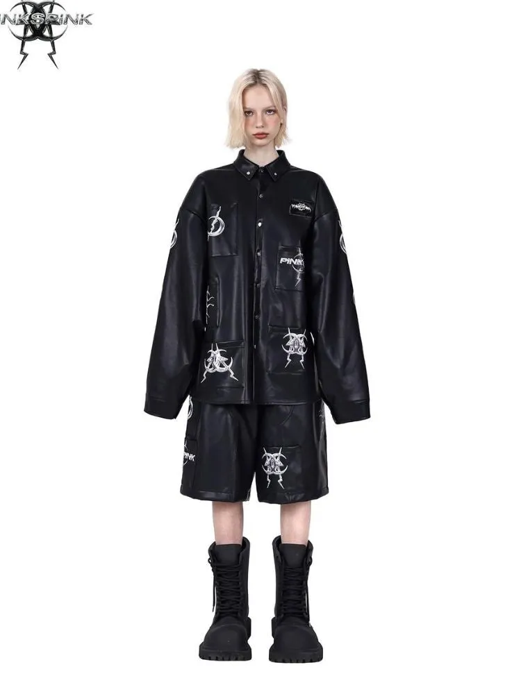 Shirt Leather Jacket