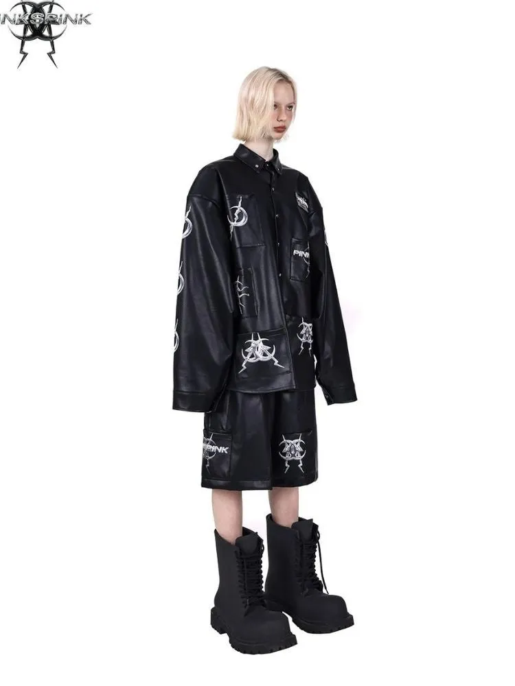Shirt Leather Jacket