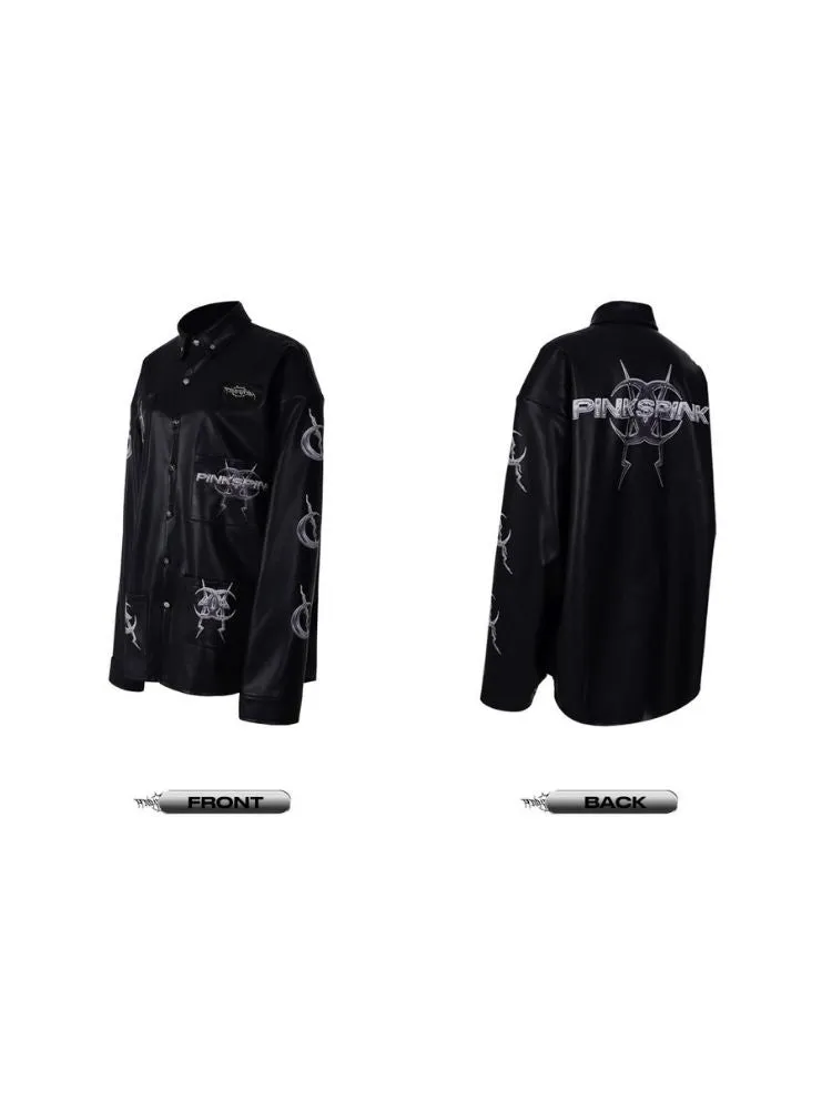 Shirt Leather Jacket