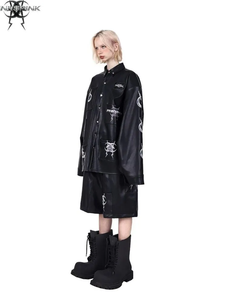Shirt Leather Jacket