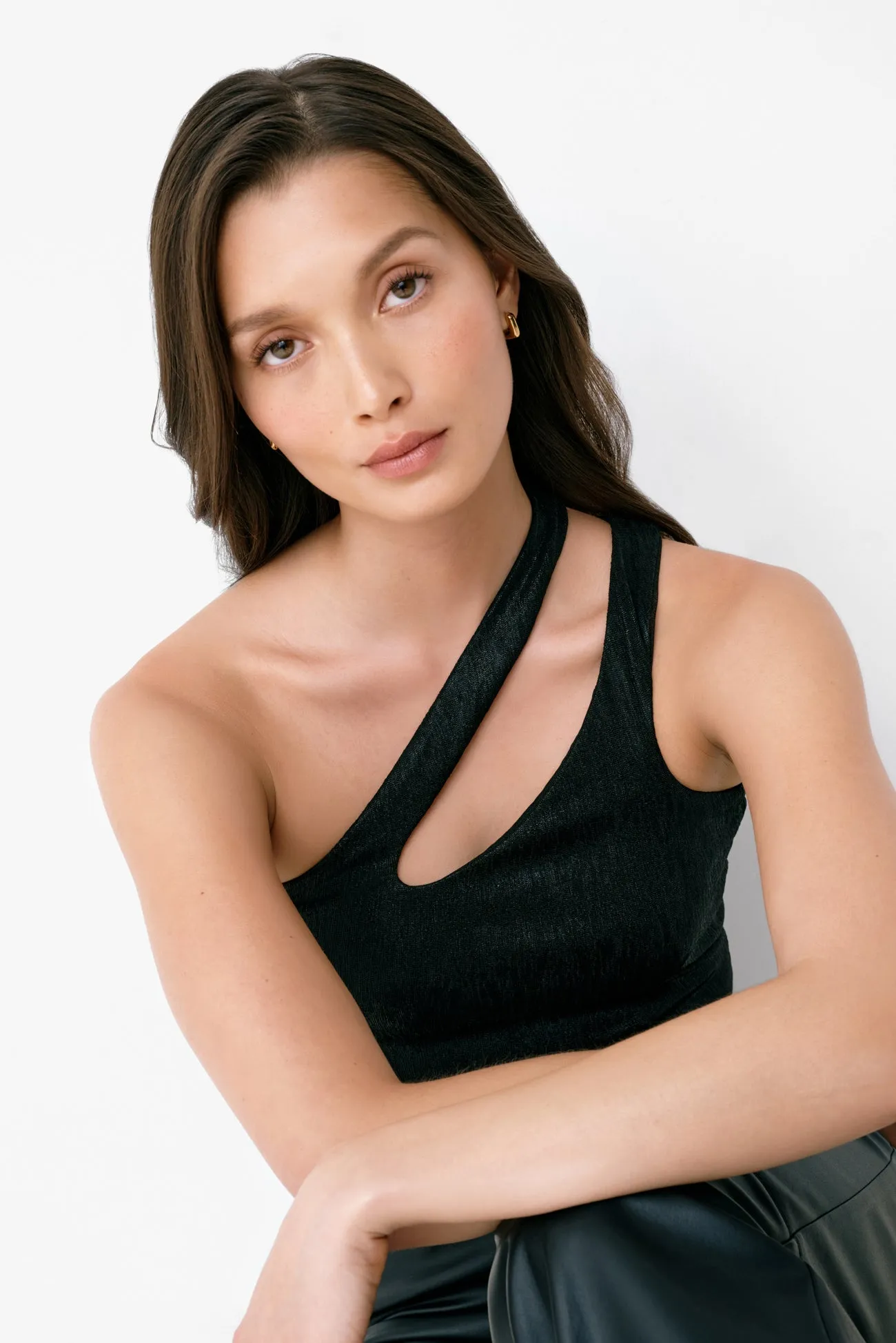 Siren Metallic Top