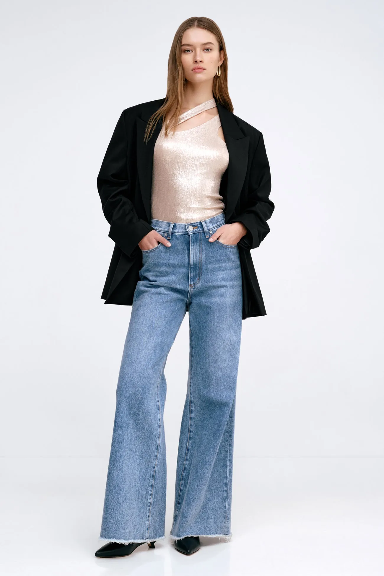 Siren Metallic Top