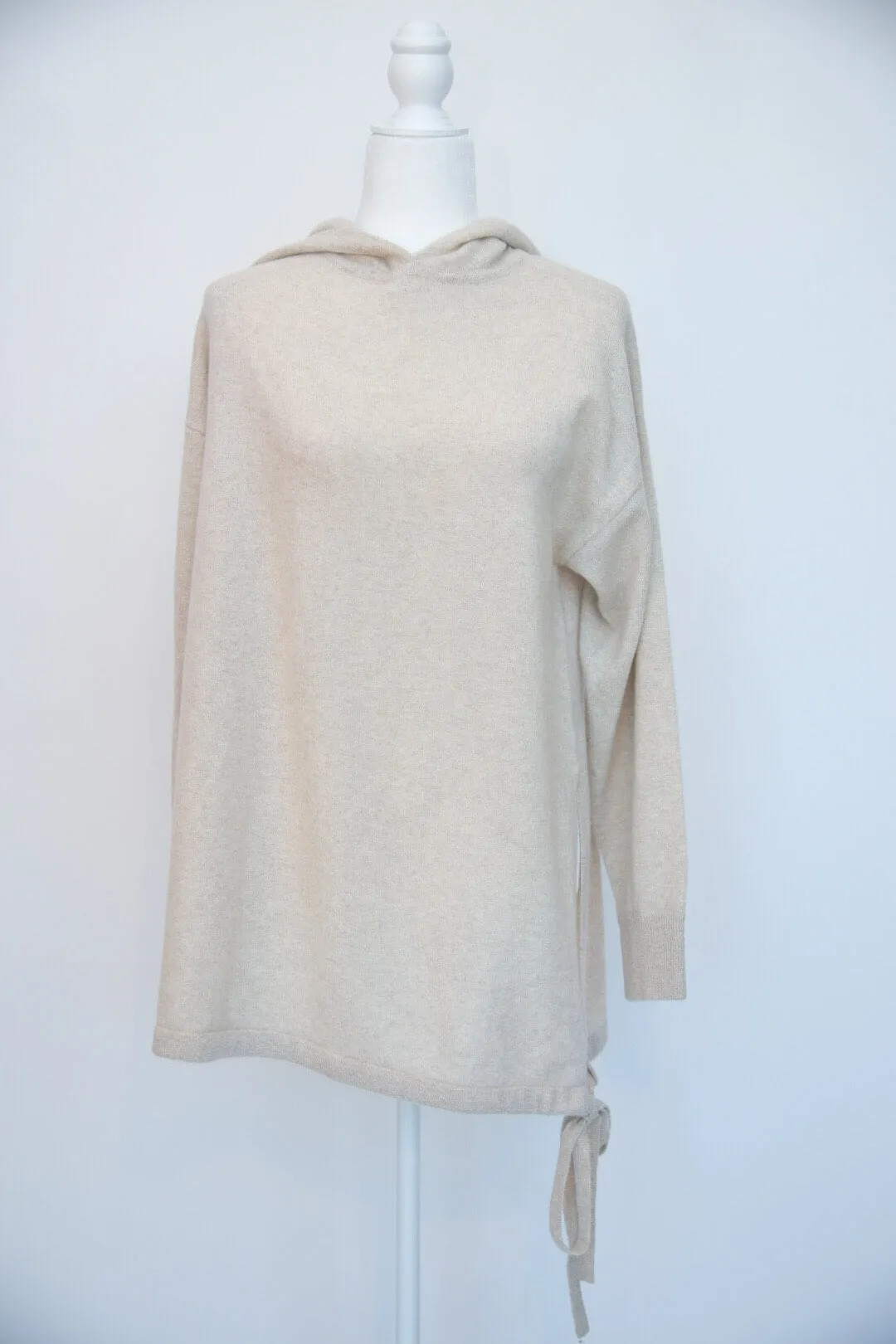 Skull Cashmere Hooded Sweater