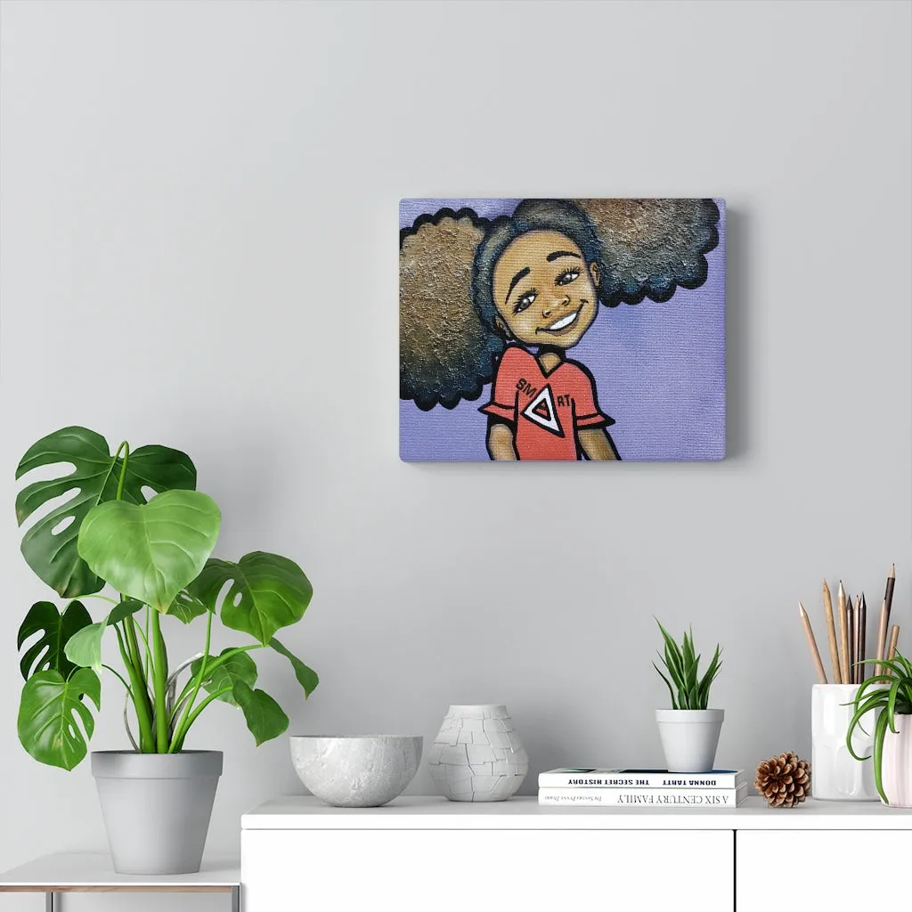 Smart Girl Gallery Wrap Canvas