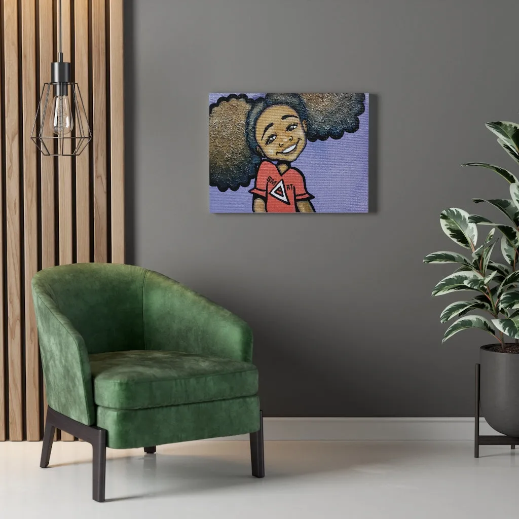Smart Girl Gallery Wrap Canvas