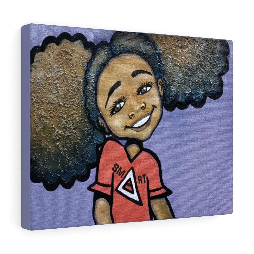 Smart Girl Gallery Wrap Canvas