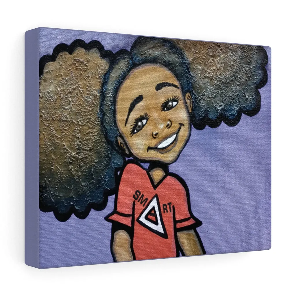 Smart Girl Gallery Wrap Canvas