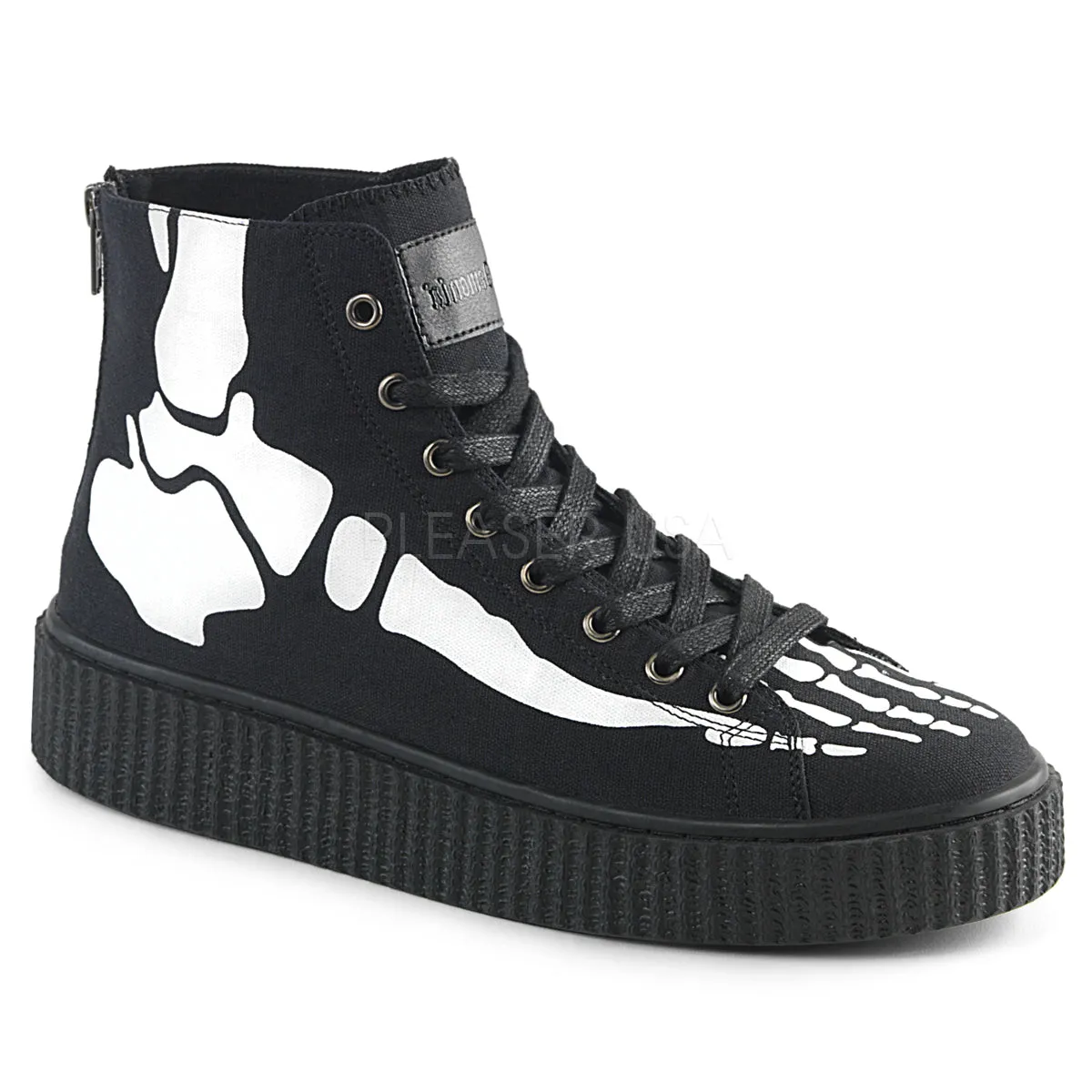 SNEEKER-252  Black Canvas