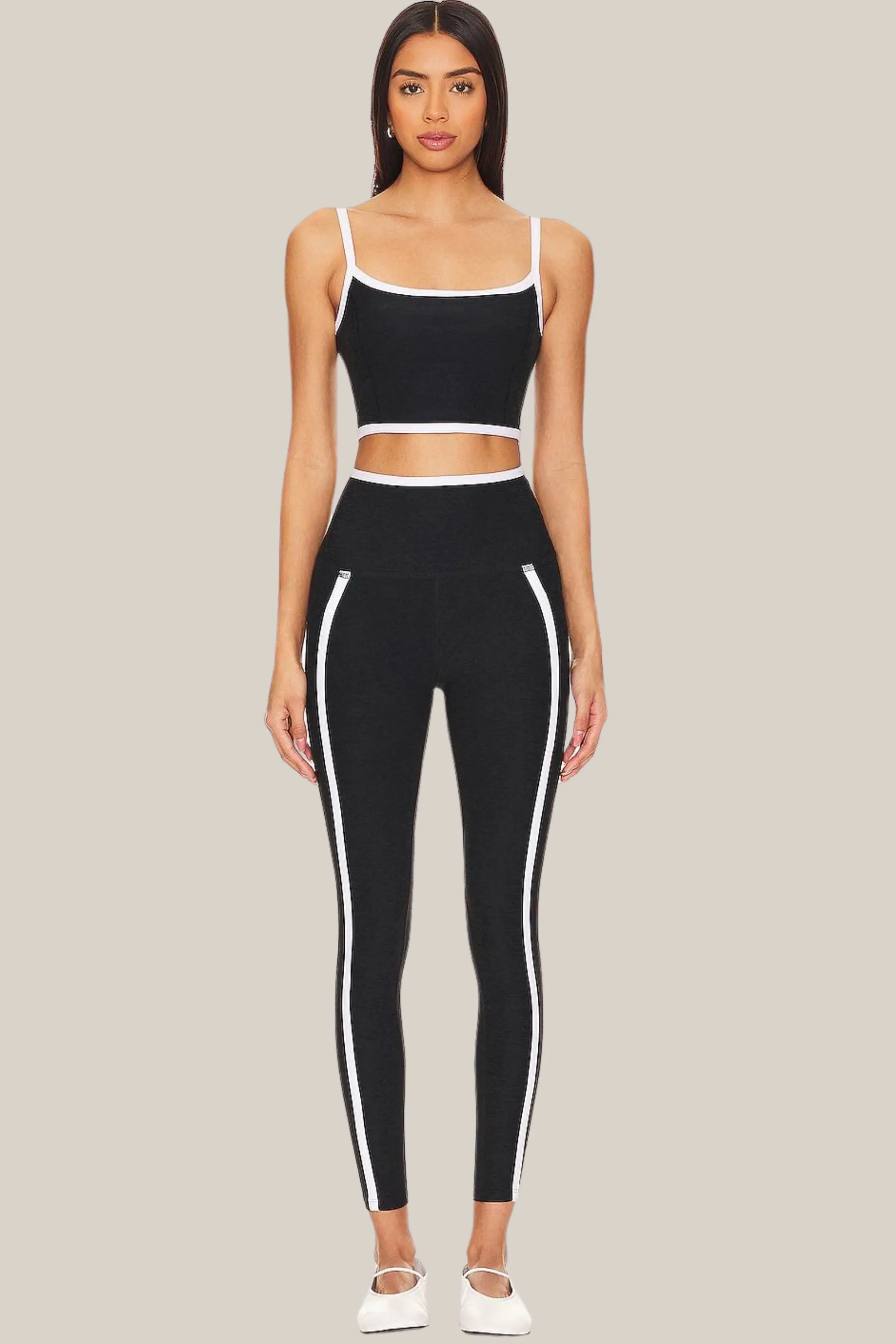 Spacedye New Moves High Cropped Tank