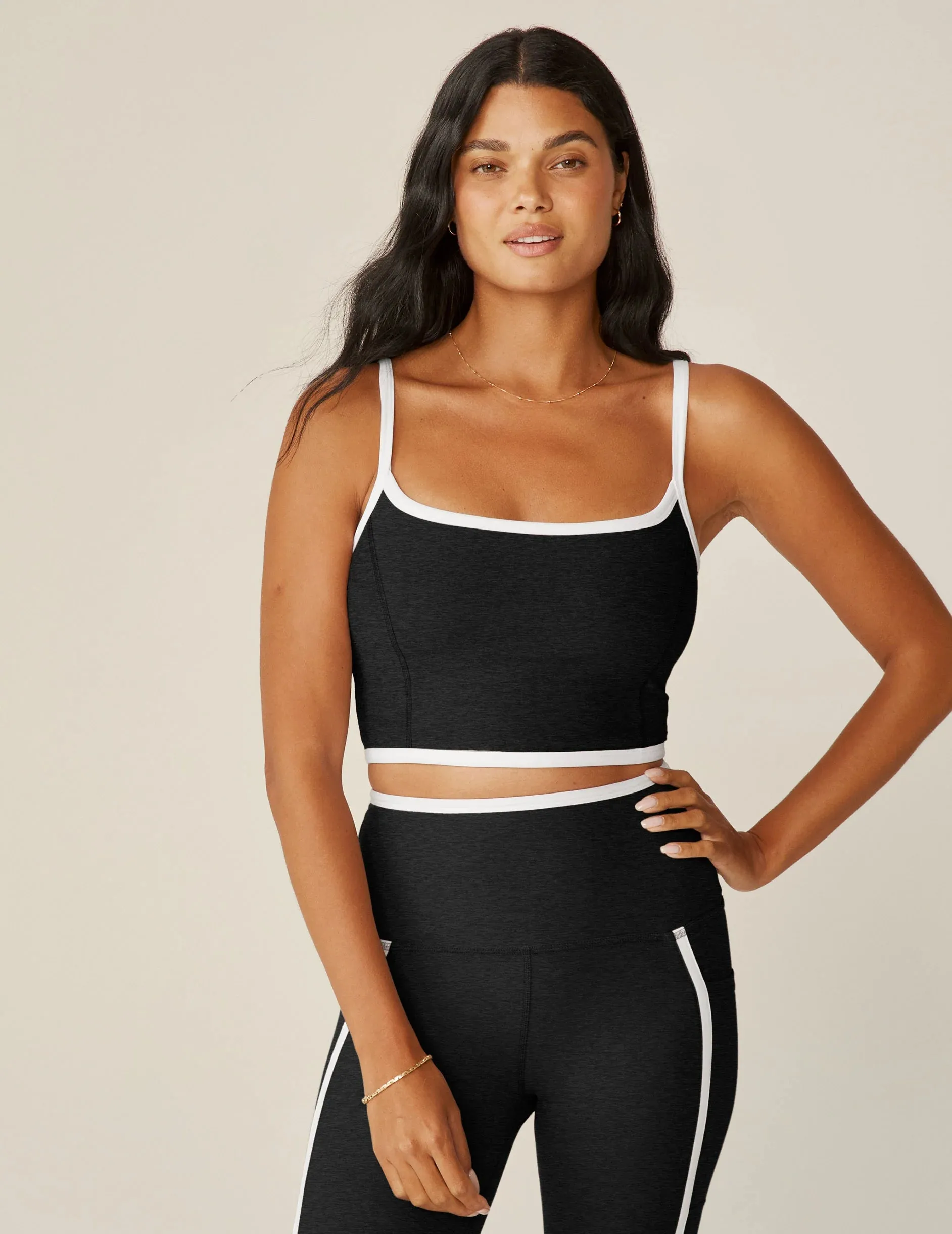 Spacedye New Moves High Cropped Tank