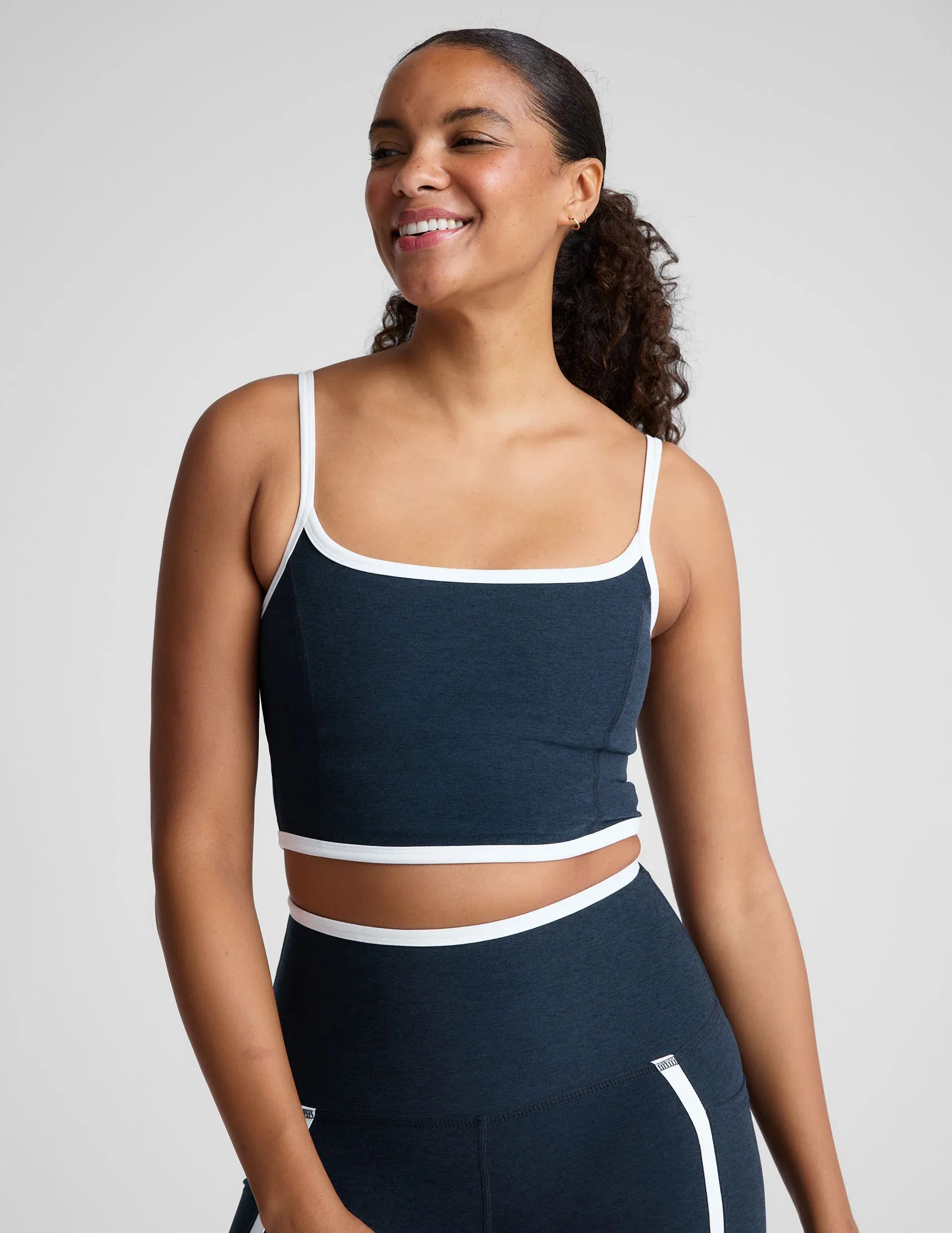 Spacedye New Moves High Cropped Tank