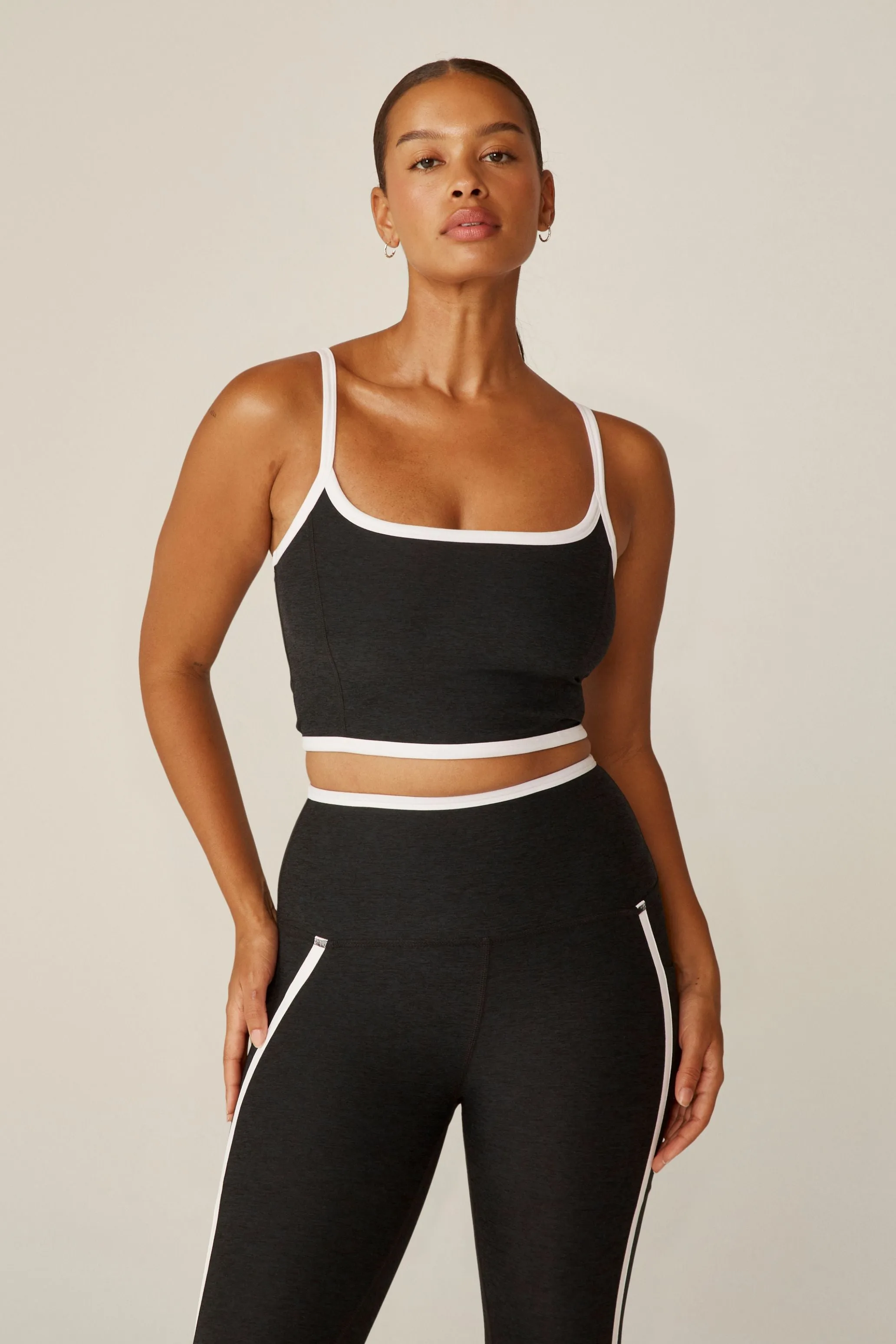 Spacedye New Moves High Cropped Tank