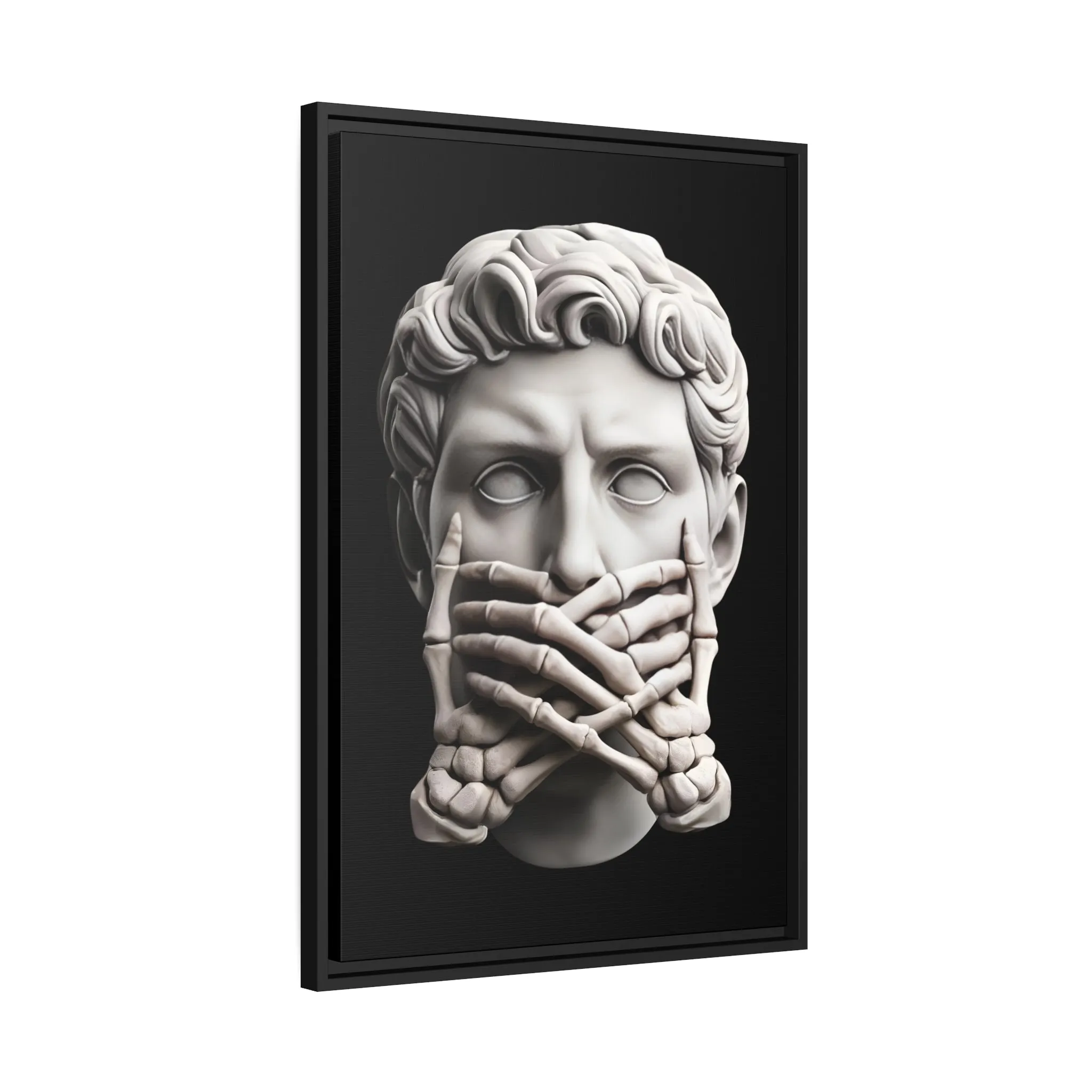 Speak No Evil Canvas & Frame