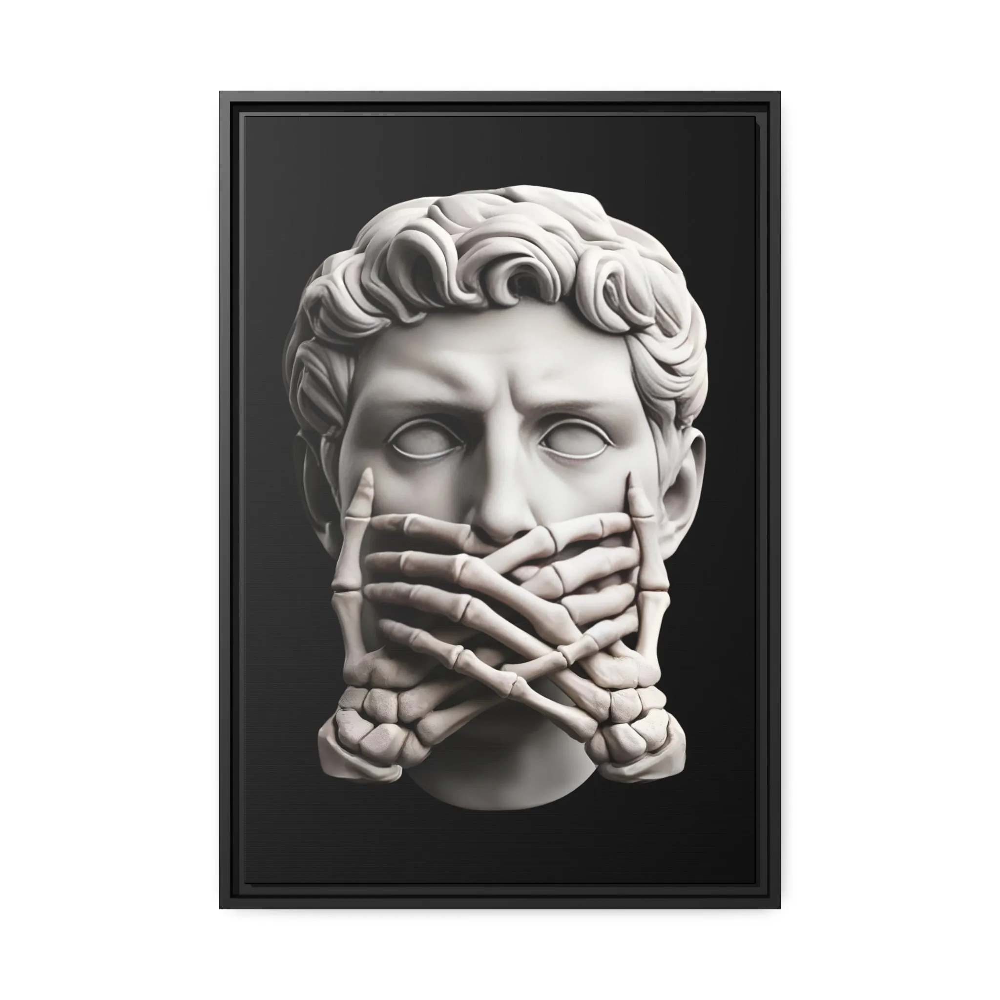 Speak No Evil Canvas & Frame