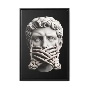Speak No Evil Canvas & Frame