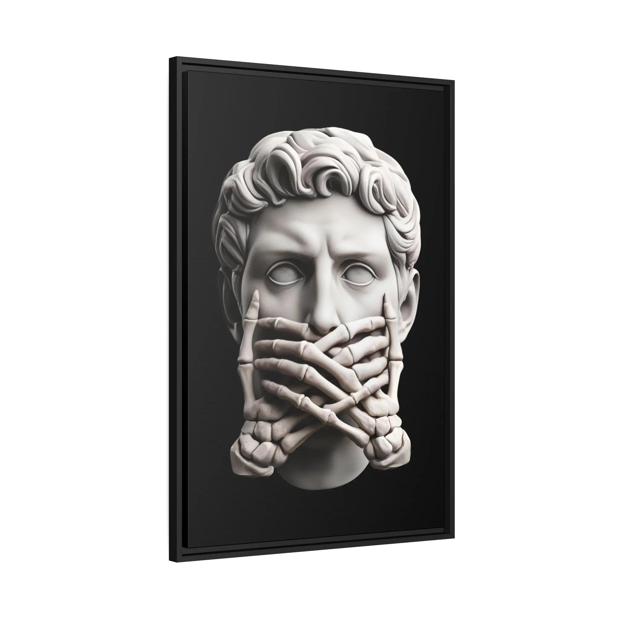 Speak No Evil Canvas & Frame