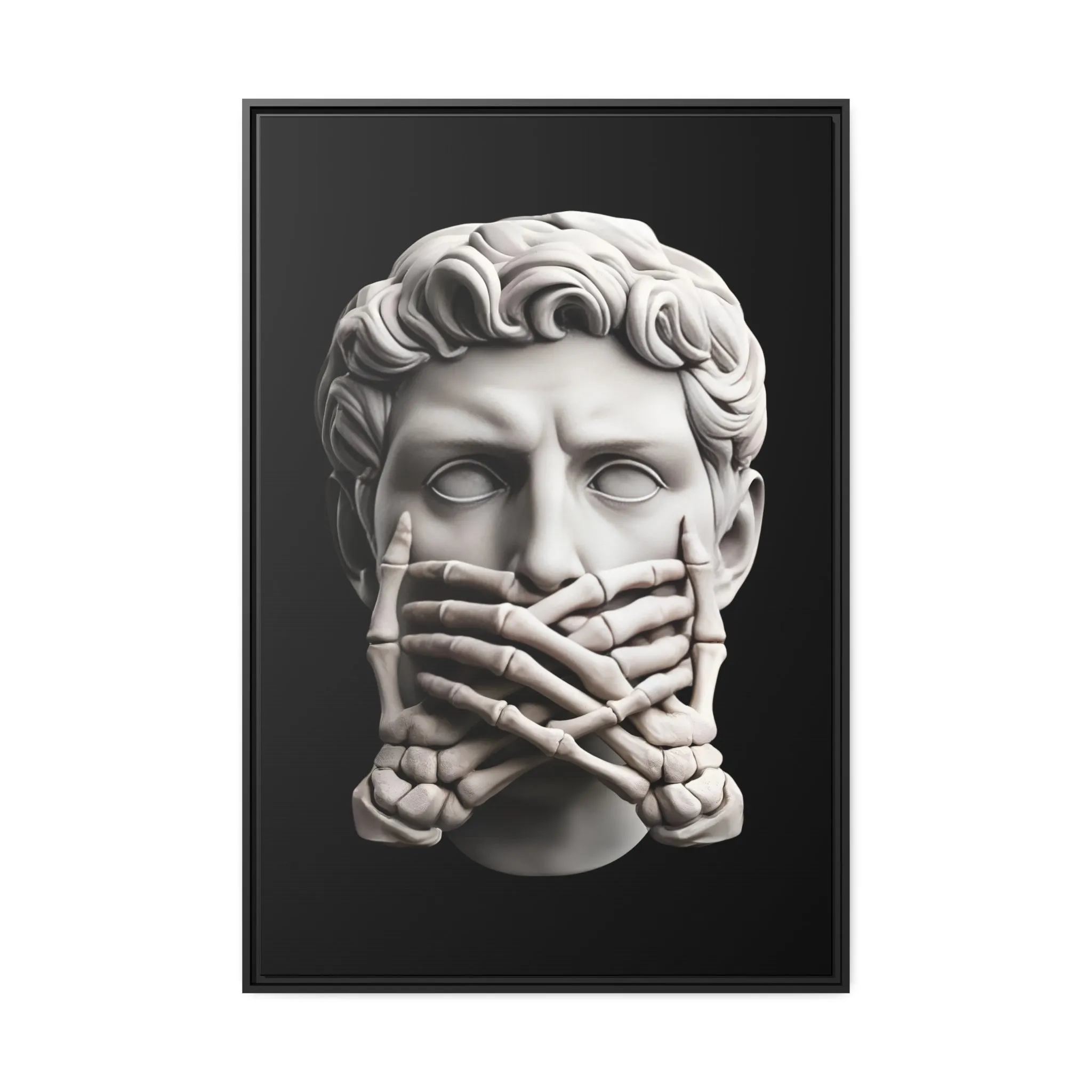 Speak No Evil Canvas & Frame