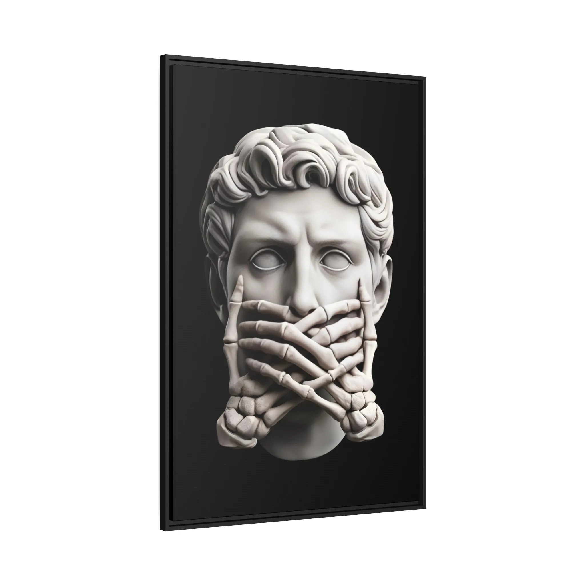 Speak No Evil Canvas & Frame