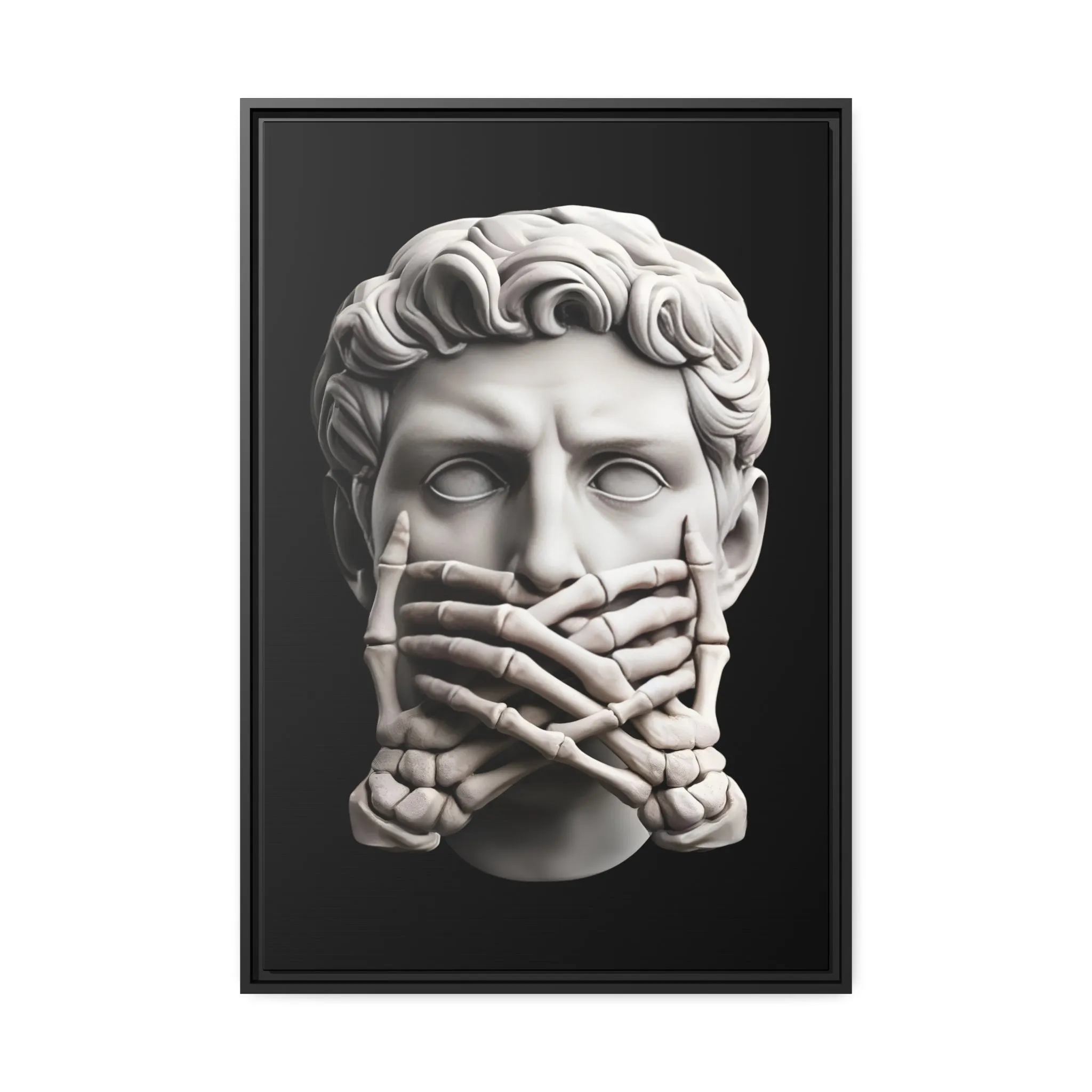 Speak No Evil Canvas & Frame