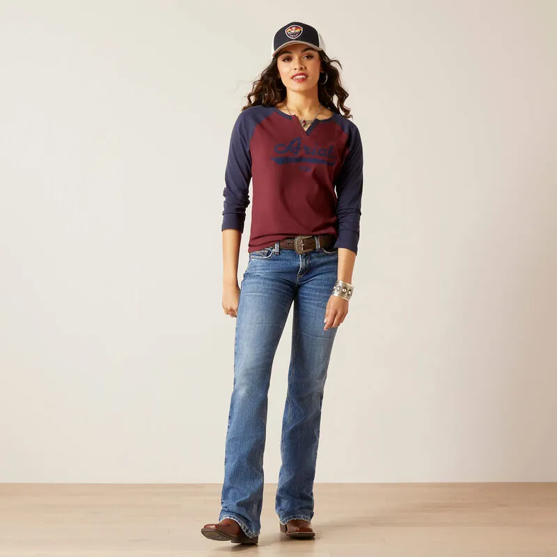 Split Neck Ladies T-Shirt | 10046257