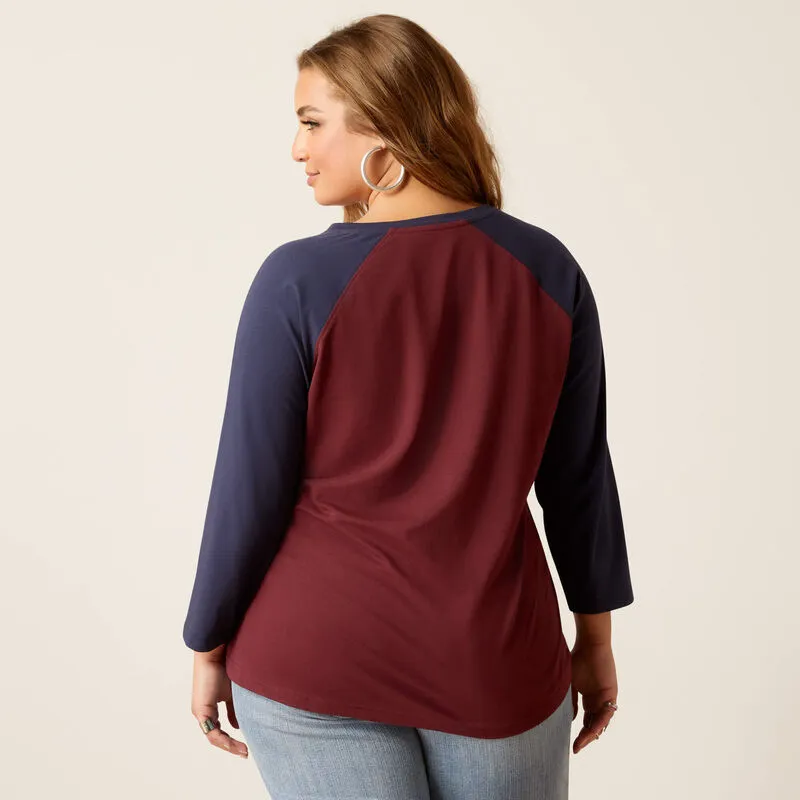 Split Neck Ladies T-Shirt | 10046257