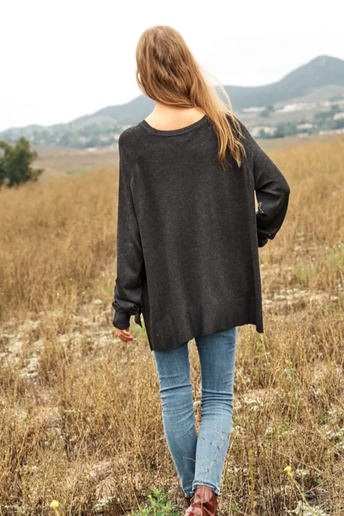 Star Beaded Long Sleeve Top