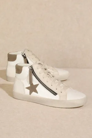 Star, High Top, Sneakers