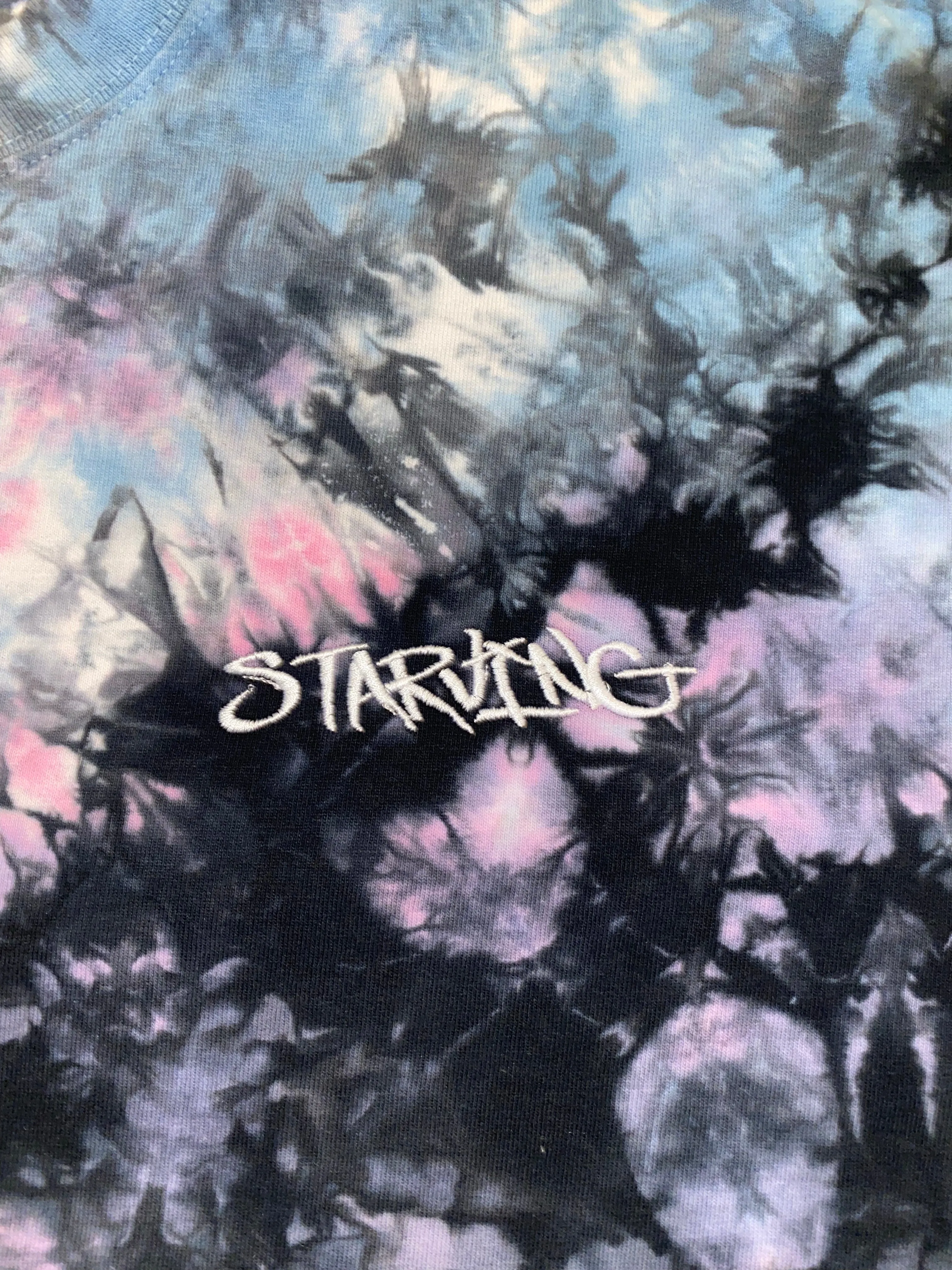 STARVING SCRIPT T - ACID WASH