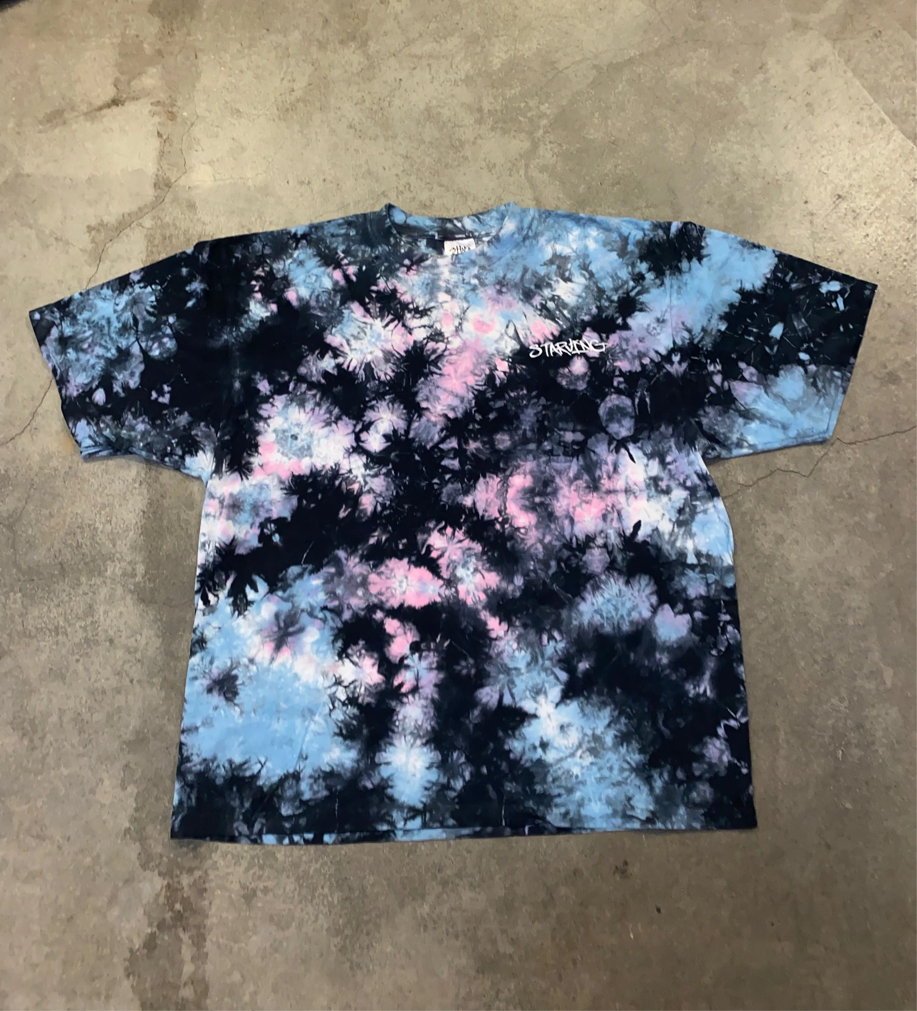 STARVING SCRIPT T - ACID WASH