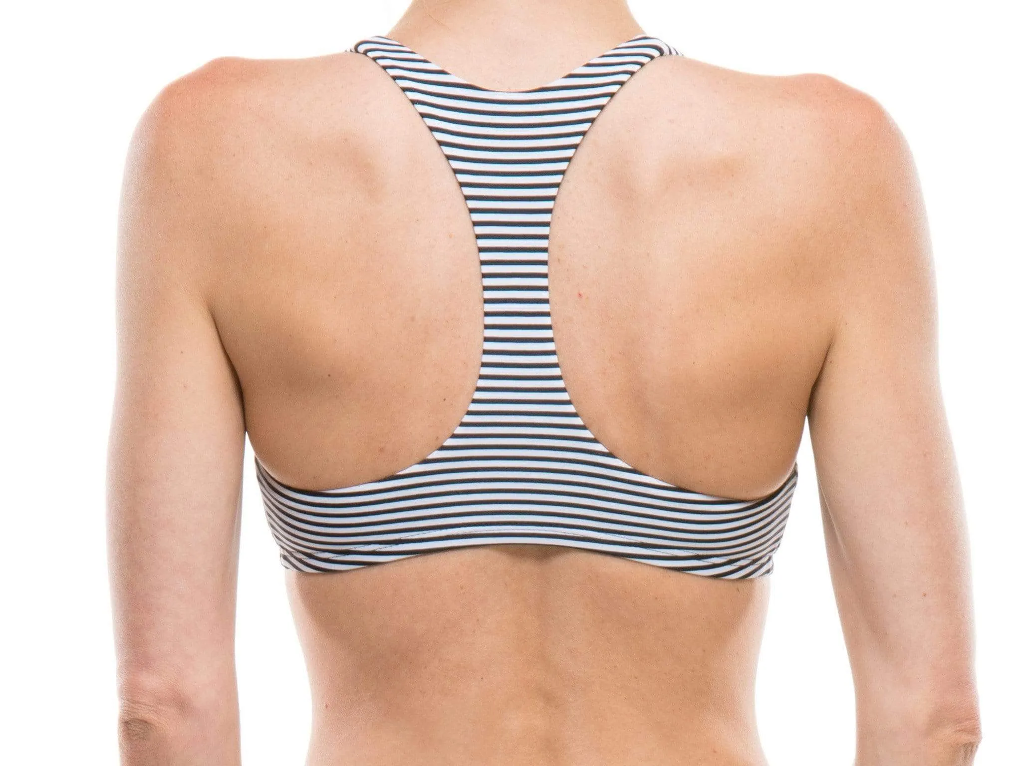 Stripe | Sporty Swim Top