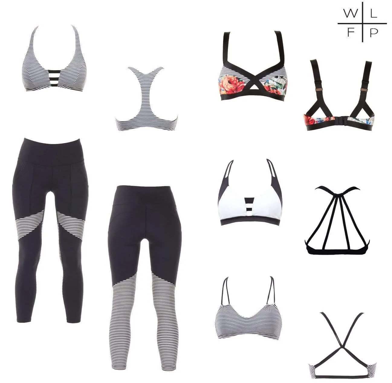 Stripe | Sporty Swim Top