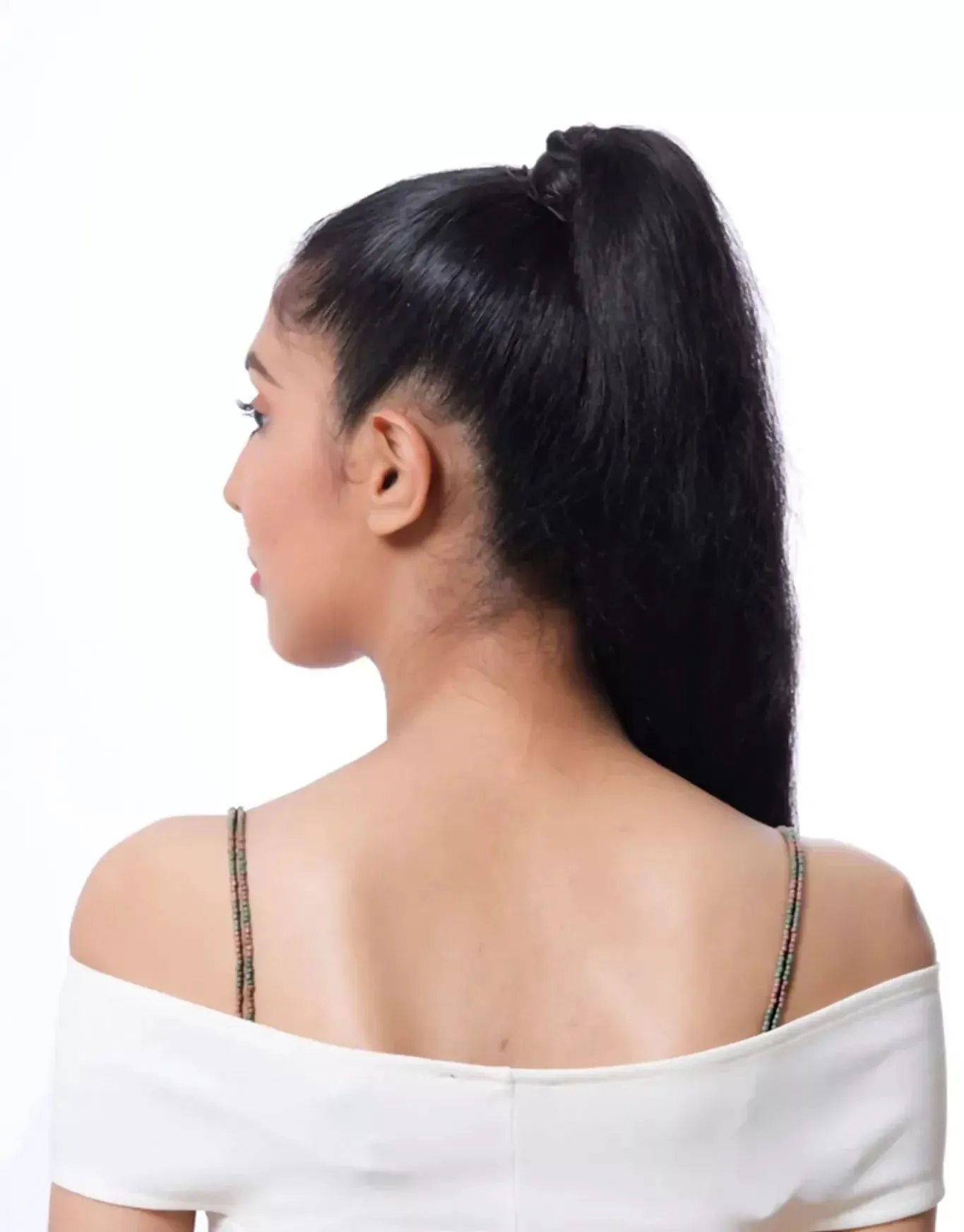 Subtle Layer Beaded Bra Strap