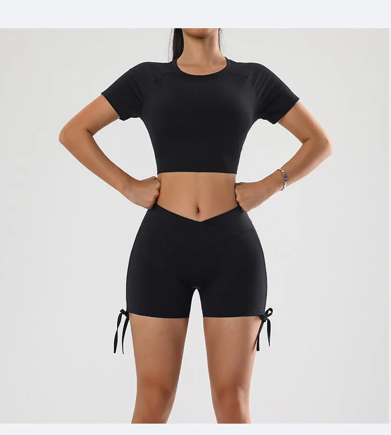 Summer Cropped Fitness Yoga Wear