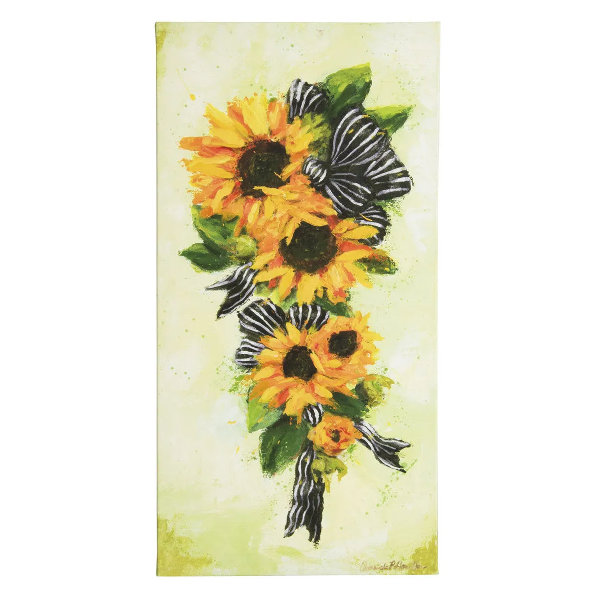 Sunflower Spray Canvas Print