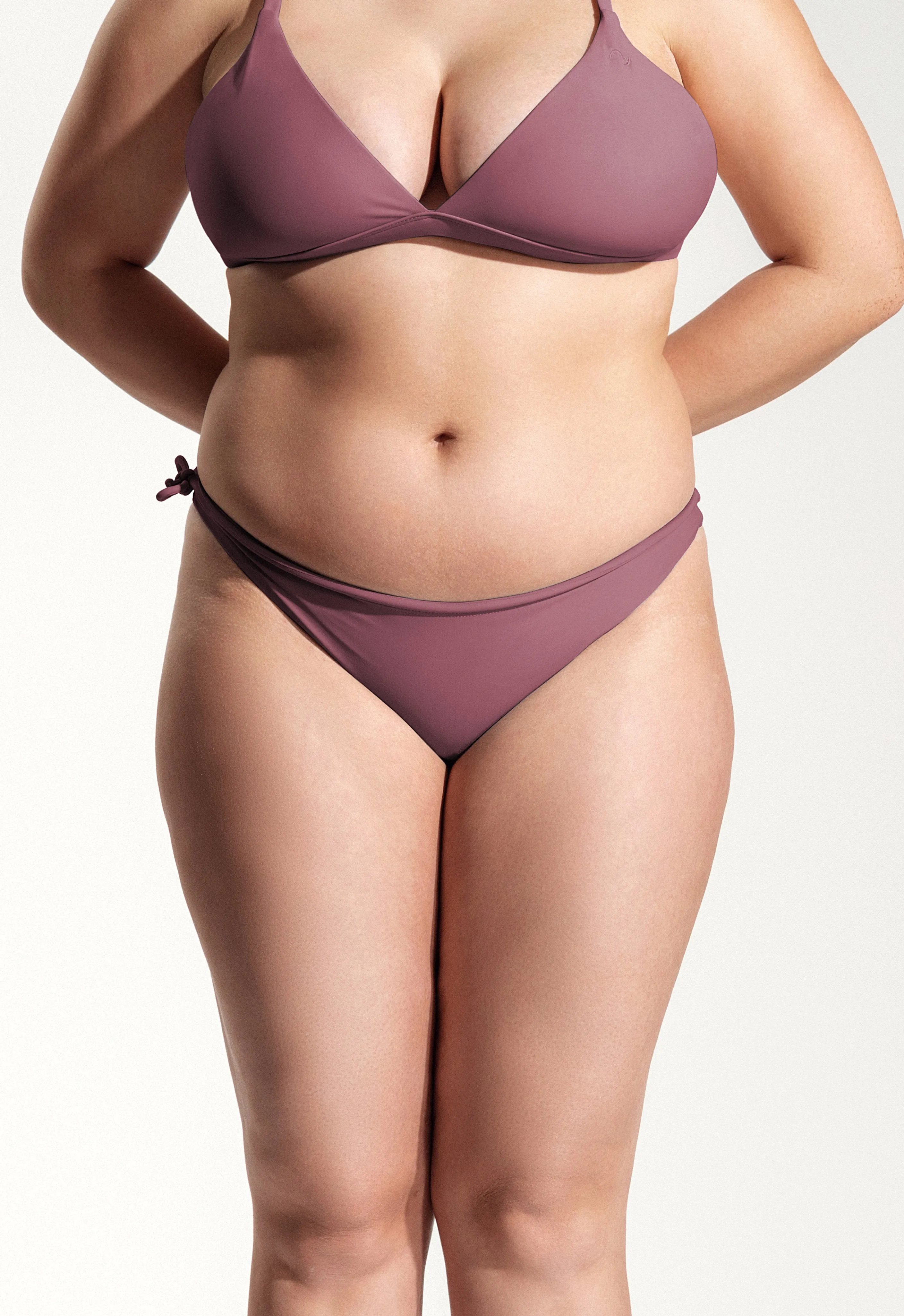 Surf Bikini Bottom "Mako" in sunset purple