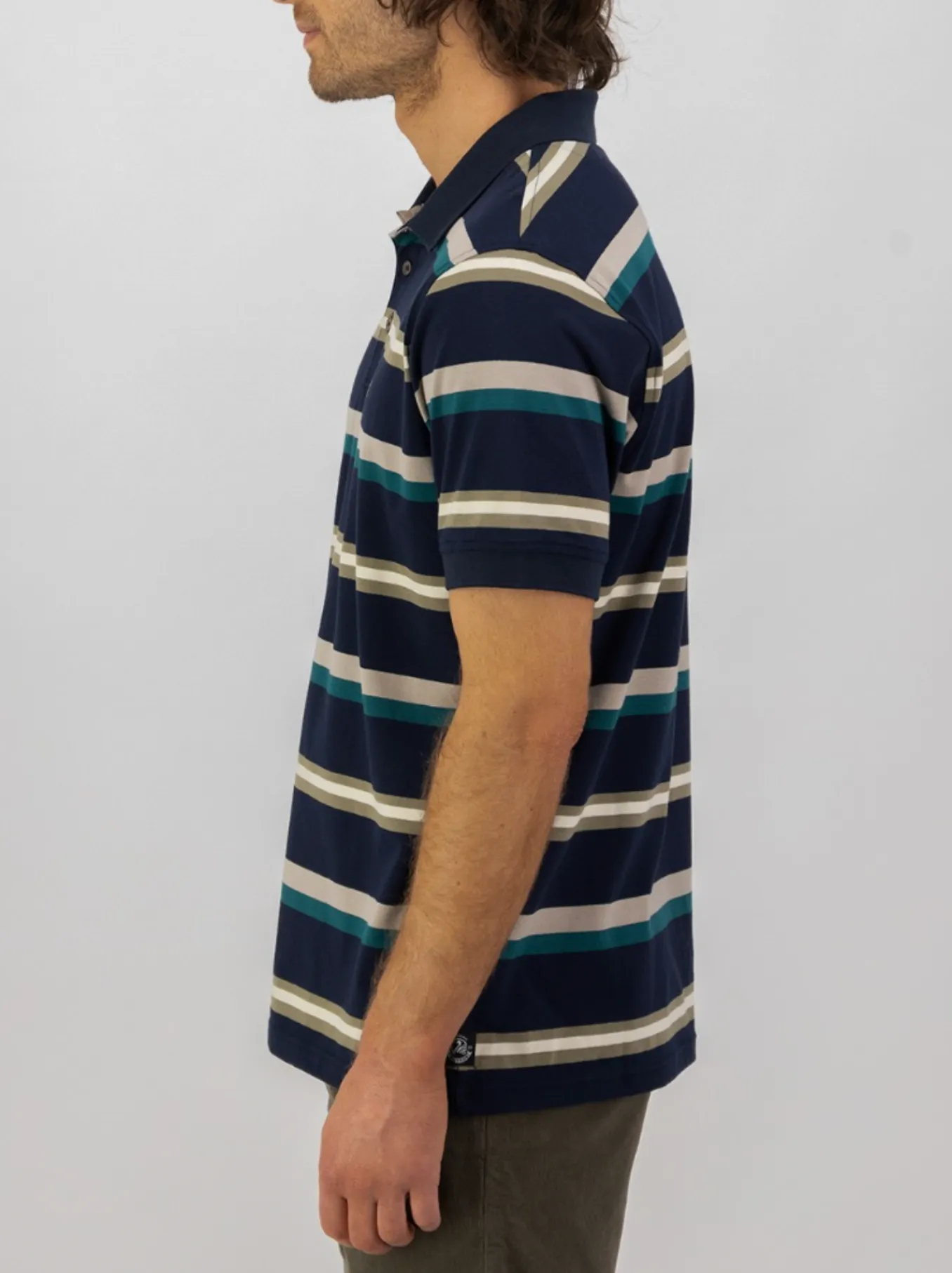Swanndri Winfred Stripe Polo