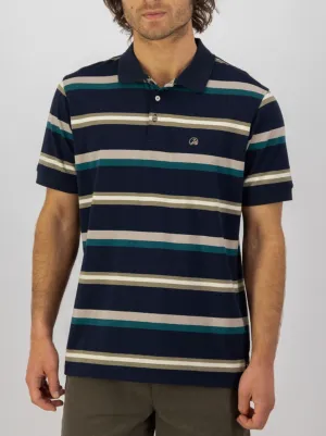 Swanndri Winfred Stripe Polo