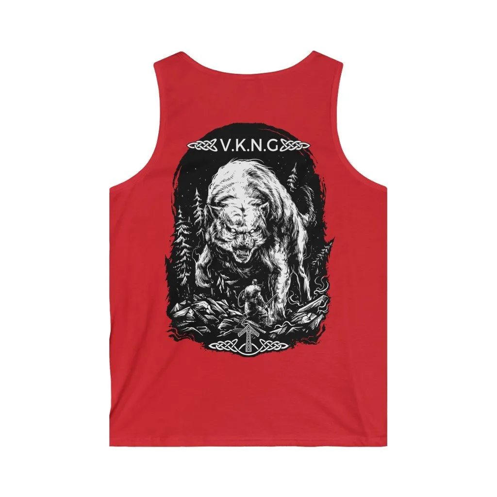 Tank Top V.K.N.G™ Fenrir & Tyr (Logo   Back)