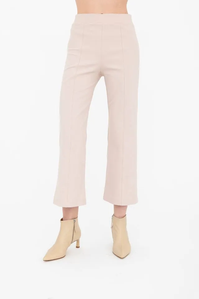 Tech Stretch Cropped Pant with Side Contrast Stripe - BOBBI